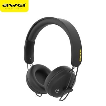 AWEI Bluetooth headphones A800BL black / black