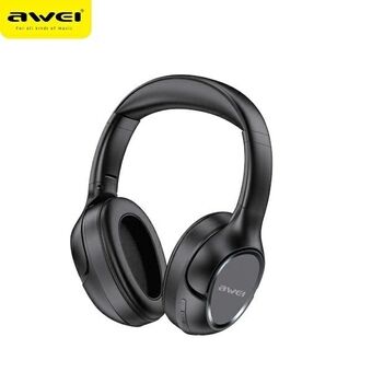 AWEI over-ear Bluetooth hovedtelefoner A770BL sort/sort