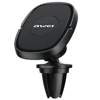 AWEI magnetic car holder X21 for the ventilation grille black/black