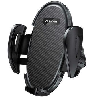 AWEI X38 car holder for the ventilation grill black/black