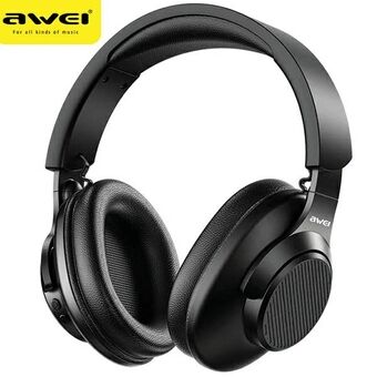 AWEI over-ear headphones A997 Pro ANC Bluetooth black/black