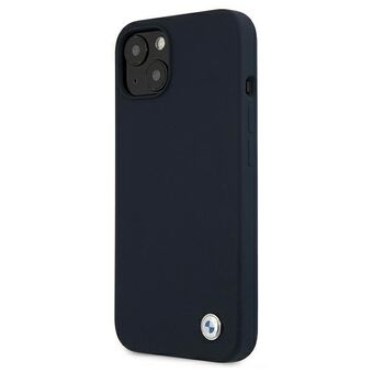 Case BMW BMHCP13SSILNA iPhone 13 mini 5.4 "navy blue / hardcase Silicone Signature