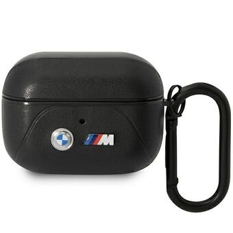 BMW BMAP22PVTK AirPods Pro cover black/black leather Curved Line