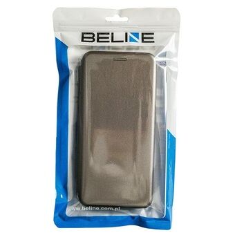 Beline Case Book Magnetic Redmi 9A steel/steel