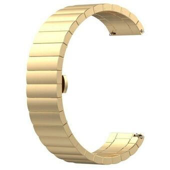 Beline Watch strap 20mm Beauty gold / gold