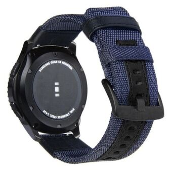 Beline 22mm Weekender blue / black watch strap