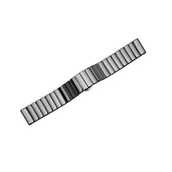 Beline watch strap 22mm Solid Sort / Sort