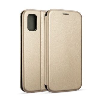 Beline Book Magnetic Case Samsung A41 A4 gold/gold