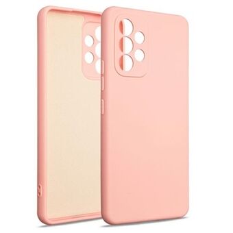 Beline Case Silicone Samsung A53 pink-gold / pink gold