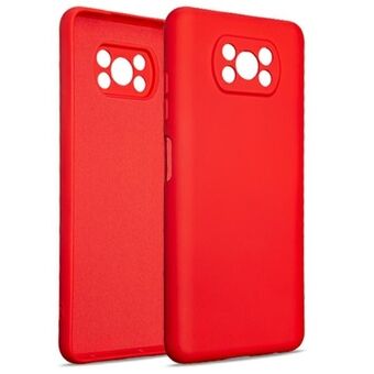 Beline Case Silicone Xiaomi Poco X3 red / red