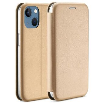 Beline Book Magnetic Case iPhone 14 6.1" gold/gold