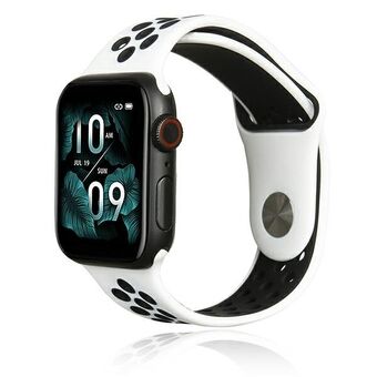 Beline Apple Watch Sport Silicone strap 38/40/41 mm white/black white/black