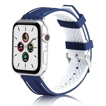 Beline Apple Watch Solid Silicone strap 38/40/41 mm navy blue/white navy blue/white