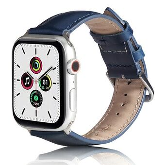 Beline Apple Watch Leather strap 38/40/41mm blue/blue