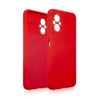 Beline Silicone Case Xiaomi Poco M5 red/red