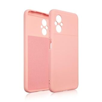 Beline Silicone Case Xiaomi Poco M5 rose gold/rose gold