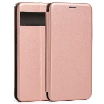 Beline Book Magnetic Google Pixel 7 case in rose gold/rose gold