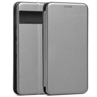 Beline Book Magnetic Google Pixel 7 Pro watch case in steel/steel