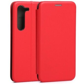 Beline Book Magnetic Case Samsung S23 S911 red/red