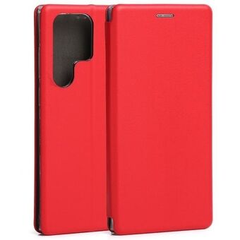 Beline Book Magnetic Case Samsung S23 Ultra S918 red/red