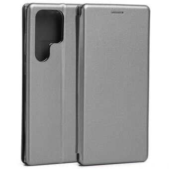 Beline Book Magnetic Case Samsung S23 Ultra S918 steel/steel