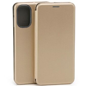 Beline Case Book Magnetic Moto G31 gold/gold