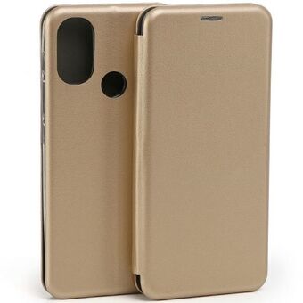 Beline Book Magnetic Case Moto E40 gold/gold