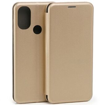 Beline Case Book Magnetic Moto Edge 30 gold/gold