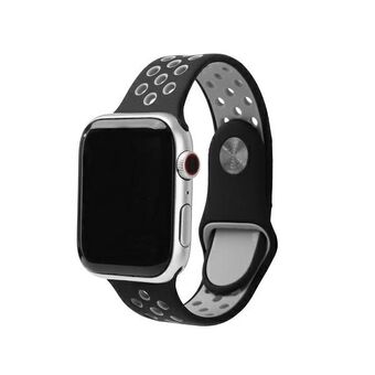 Beline Apple Watch Sport Silicone strap 42/44/45/49 mm black/grey black/grey