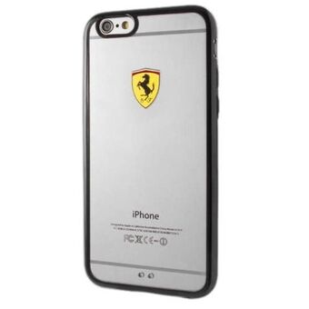 Ferrari Hardcase FEHCP6BK iPhone 6 / 6S racing shield transparent black