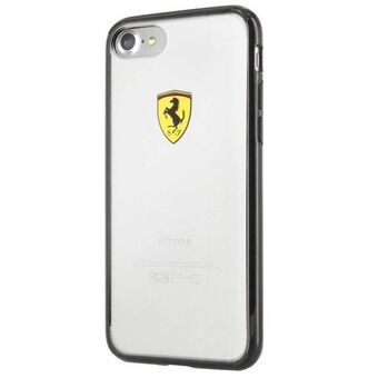 Ferrari Hardcase FEHCP7BK iPhone 7/8 / SE 2020 / SE 2022 Black / Transparent Racing Shield