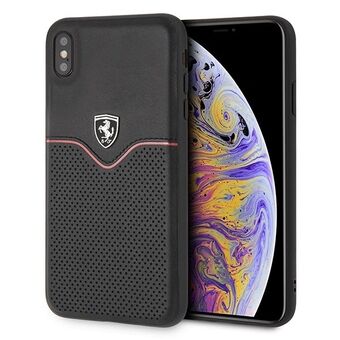 Ferrari Hardcase FEOVEHCI65BK iPhone Xs Max black / black Off Track Victory