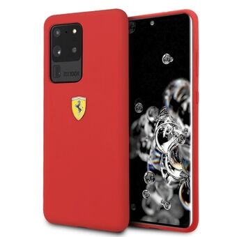 Ferrari Hardcase FESSIHCS69RE S20 Ultra G988 red / red silicone