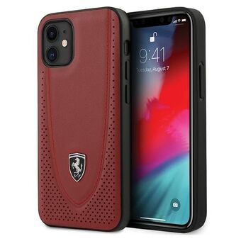 Ferrari FEOGOHCP12SRE iPhone 12 mini 5.4 "red / red hardcase Off Track Perforated