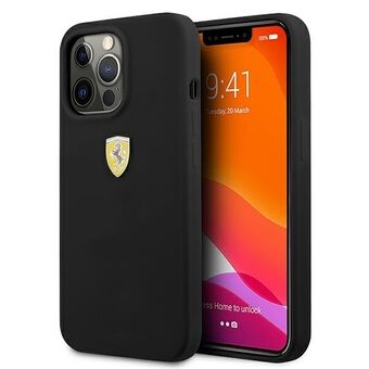 Ferrari FESSIHCP13LBK iPhone 13 Pro / 13 6.1" black / black hardcase silicone