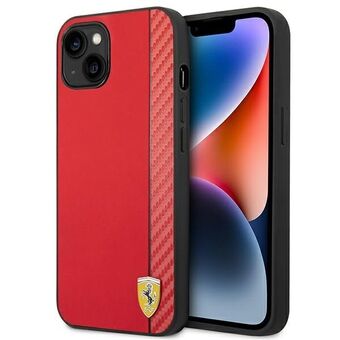 Ferrari FEHCP14MAXRE iPhone 14 Plus 6.7" red / red hardcase Carbon