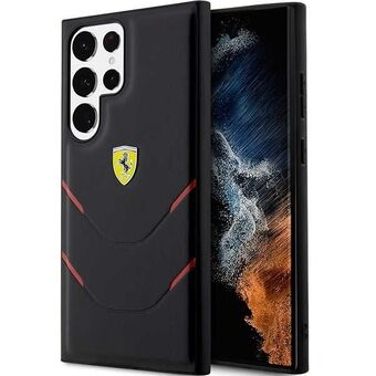 Ferrari FEHCS23LPBAK S23 Ultra S918 black/black hardcase Hot Stamp Lines