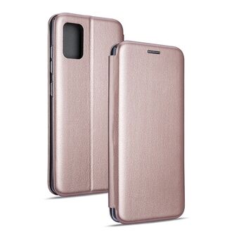 Beline Book magnetic case for Samsung A21 rose gold/rose gold