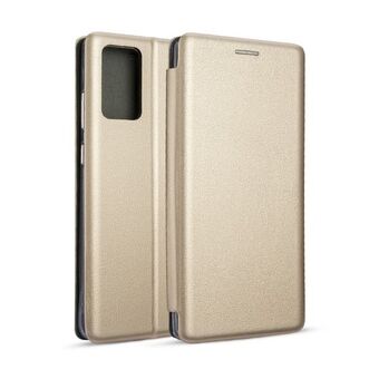 Beline Book Magnetic Case Samsung Note 20 N980 gold/gold