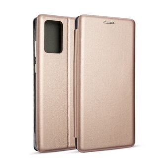 Beline Book magnetic case for Samsung Note 20 N980 rose gold/rose gold