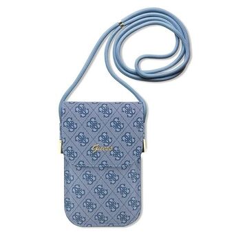 Guess Handbag GUOWBP4SNSB blue/blue 4G Metal Script Logo