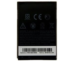 Battery for HTC Desire Z 1300mAh (BA S450, BB96100)