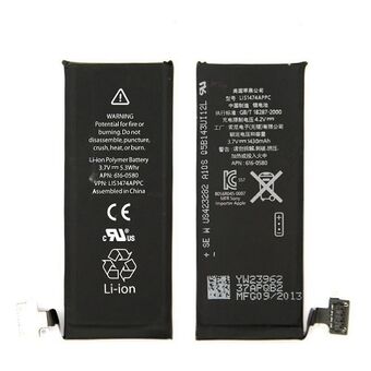 Battery for iPHONE 4S (APN: 616-0580) bulk 1430mAh