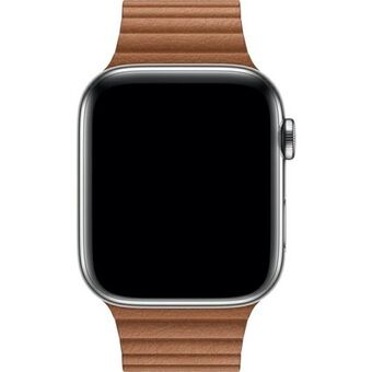 Apple Watch MXAG2AM/A 42/44/45 mm leather loop band brown/saddle brown (Stor)