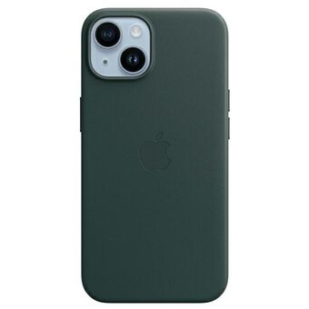 Apple MPP53ZM/A iPhone 14 6.1" green/forest green leather case MagSafe