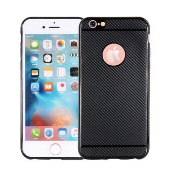 Cover Carbon Fiber iPhone 7 black / black