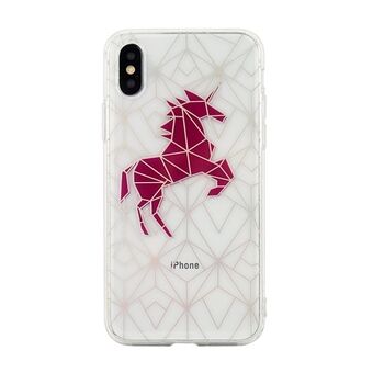 Pattern iPhone X / Xs case pattern 1 (unicorn)