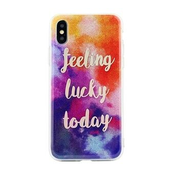 Pattern iPhone X / Xs cover pattern 3 (feel lucky today)