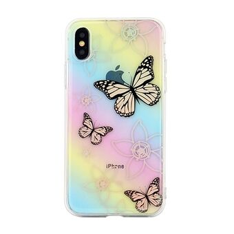 Pattern iPhone X / Xs cover design 4 (butterflies)