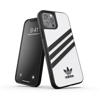 Adidas ELLER Støbt PU FW20 iPhone 12 Pro sort/hvid 42238